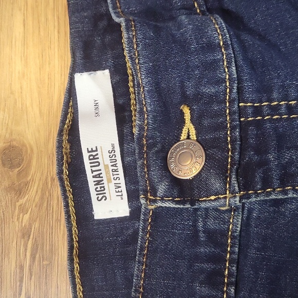 SIGNATURE by LEVI STRAUSS & CO Gold Label Store Skinny Fit Jeans 40x30 - Picture 2 of 11